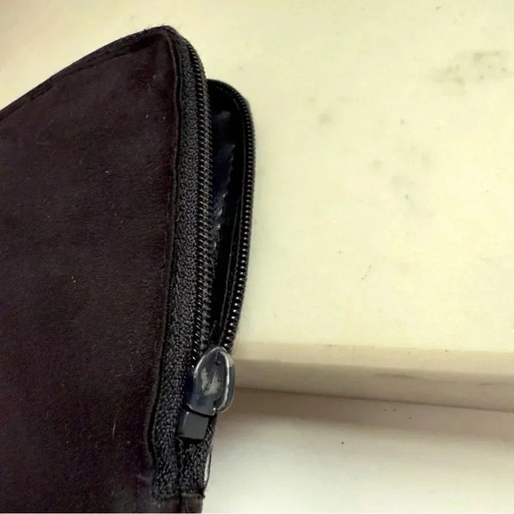 Celine Paris Black Suede Eyeglass Case - Picture 5 of 5